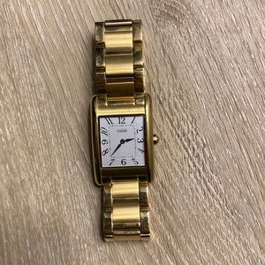 GOLD COACH WATCH - BRAND NEW NEVER WORN